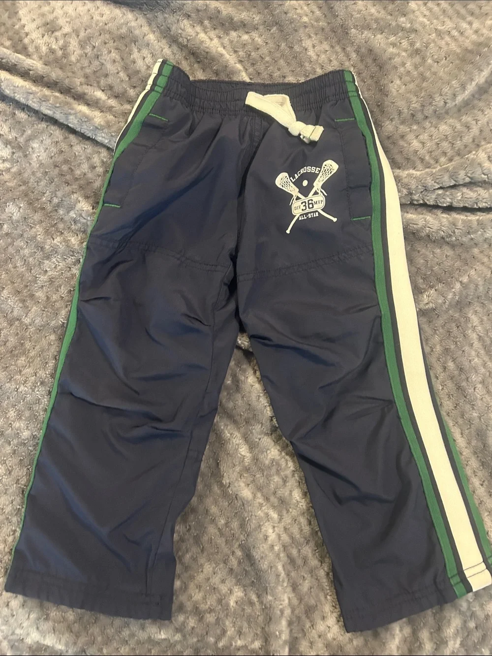 Perfect Condition Super Rare LaCrosse Boys sz3T Wind Pants